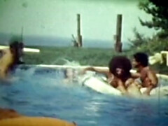 フェラチオ, 茶髪の, ヨーロピアン, オージー, パーティ, ヴィンテージ