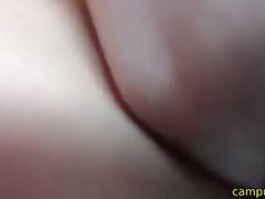 Enthousiasteling, Pijpbeurt, Bruinharig, Rondborstig, Seksspeelgoed, Alleen, Zuigen, Speelgoed
