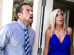 Crazy sex in the cowgirl pose with a sweet blonde Parker Swayze