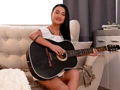 Mamada, Estilo perrito, Besar, Lamidas, Coño, Flaco, Tatuaje, Tetas