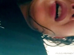 Grosser arsch, Grosser schwanz, Grosse titten, Blasen, Aufs gesicht abspritzen, Latina, Milf, Pov