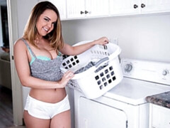 Grosser arsch, Grosser schwanz, Bikini, Blondine, Blasen, Geschnappt, Hundestellung, Masturbation