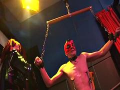Leie, Fesselspiele, Weibliche domination, Deutsch, Gruppe, Hardcore, Hintern versohlen, Vintage