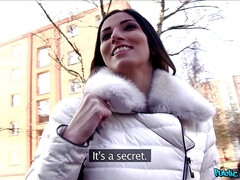 お尻, 茶髪の, ジーンズ, 下着, アウトドア, ピアス, 公共, オマンコ