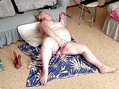 Hd, オナニー, 熟年, 母, ヌード, ロシア人, オッパイの, バイブレーター