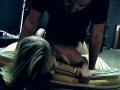 Amateur, Blonde, Dingue, Hard, Hd, Adolescente, Plan cul à trois, Mouillée