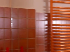 Schlafzimmer, Einschiebung, Küche, Natürlichen titten, Orgasmus, Muschi, Strümpfe, Vibrator