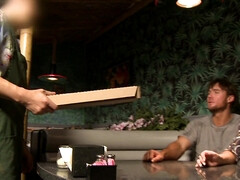 Blondine, Paar, Schwanz, Hardcore, Absätze, Milf, Öffentlich, Titten