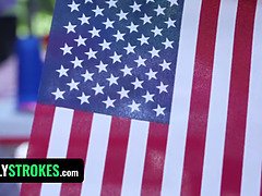 18, アメリカ人, フェラチオ, ズームショット, イく瞬間, グループ, ティーン, 三人