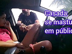 Coche, Cornudo, Despelote, Al aire libre, Pelirrojo, Flaco, Adolescente, Esposa