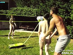 Flotter vierer, Hd, Im freien, Öffentlich, Realität, Rau, Schreiend, Swingers