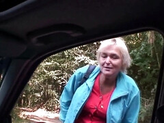 18, デカチン, ブロンド, フェラチオ, チェコ, お婆さん, 熟年, オマンコ