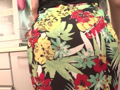 Leie, Asiatisch, Arsch, Blasen, Hd, Küche, Reif, Mann mann frau