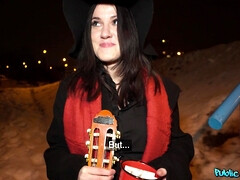 Leie, Schwarz, Besamung, Schwanz, Europäisch, Natürlichen titten, Im freien, Öffentlich