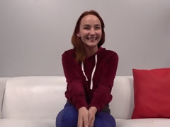 Mamada, Checa, Sexo duro, Tetas naturales, Pelirrojo, Paja con tetas