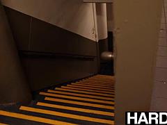 In den arsch, Grosser schwanz, Blondine, Blasen, Handjob, Hardcore, Titten