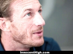 Brunette brune, Tir de sperme, Hard, Hd, Élève, Étudiant, Professeur, Uniforme