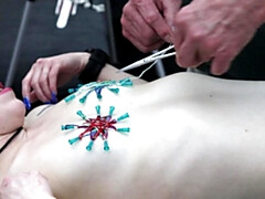 ブロンド, フェティッシュ, ハードコア, Hd, 自然山雀, 針, 小柄, オッパイの