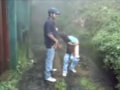 Amateur, Pareja, Al aire libre, Público, Adolescente