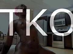 Amateur, Cul, Grosse bite, Noire, Grosse, Énorme, Chatte, Mouillée