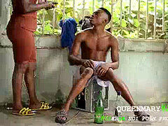 ぽっちゃり, デカチン, 黒人, フェラチオ, イく瞬間, 黒人, グループ, ティーン