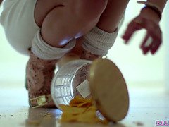 Amerikanisch, Schönheit, Braunhaarige, Masturbation, Milf, Mutti, Orgasmus, Muschi