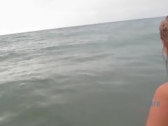 ビーチ, オナニー, 小柄, オマンコ, 剃毛, 喫煙, おもらし, オッパイの