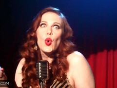 Большие сиськи, Глубокая глотка, Сидя на лице, Сперма на лице, Лизание, Белье, Наездница, Втроем