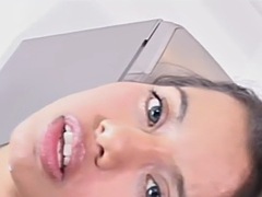 フェティッシュ, 指いじり, ラティーナ, オナニー, パンティ, 一人, ティーン, オッパイの