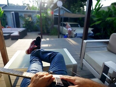 Amateur, Cul, Sucer une bite, De plein air, Piercing, Pov, Réalité, Gicler