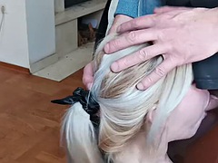 ブロンド, 中出し, イく瞬間, 顔射, 開帳, ハードコア, ヤリマン, おもちゃ