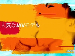 Lovely Japanese Porn Model in fishnets - hairy Japanese fetish masturbation