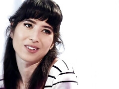 美女, カワイイ, エロティック, レズビアン, なめる, マッサージ, オーガズム, ティーン