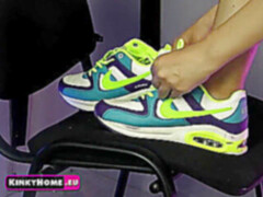 Bizarro, Europeo, Lamidas, Pervertido, Zapatos, Esclavo