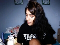 Fille latino, Naturelle, Adolescente, Nénés