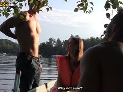 中出し, お金, アウトドア, タトゥー, 三人