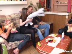 Sucer une bite, Adolescente