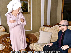 Blondine, Blasen, Brille, Handjob, Lecken, Reif, Natürlichen titten, Muschi