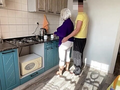 Leie, In den arsch, Arsch, Blondine, Blasen, Schwanz, Selbstgemacht, Milf