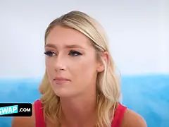 アメリカ人, デカ尻, デカチン, ブロンド, フォアサム, 彼女, Hd, オージー