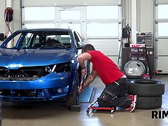 デカパイ, ブロンド, 巨乳な, フェティッシュ, なめる, 淫乱熟女, ショートヘア, オッパイの