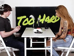 Grosse bite, Gros seins, Noire, Sucer une bite, Collège université, Noir ébène, Hd, Interracial