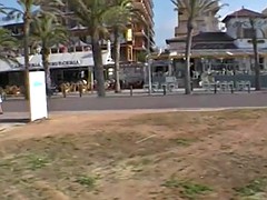 Julia, eine Deutsche Strandschlampe auf Mallorca