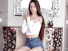 最高, 指いじり, 手コキする, オナニー, 剃毛, ガリガリ, 一人, ティーン