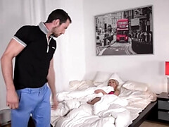 Blondine, Spermaladung, Aufs gesicht abspritzen, Hd, Piercing, Rasiert, Tätowierung, Titten