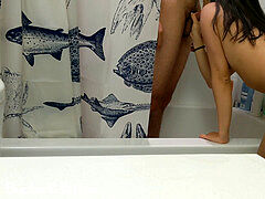 Amateur, Asiático, Cuarto de baño, Casero, Adolescente