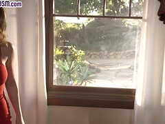 デカパイ, ブロンド, ボンデージ, 巨乳な, 服従, 淫乱熟女, 母, スパンキング