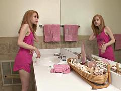 Красотки, Фетиш, Мастурбация, От первого лица, Рыжие, Тощие, Соло, Игрушки