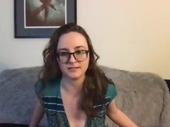 Leie, Blondine, Klaffend, Brille, Handjob, Masturbation, Jungendliche (18+), Spielzeuge