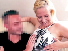 Amateur, Blonde, Sucer une bite, En levrette, Fait maison, Léchez, Maman, Chatte